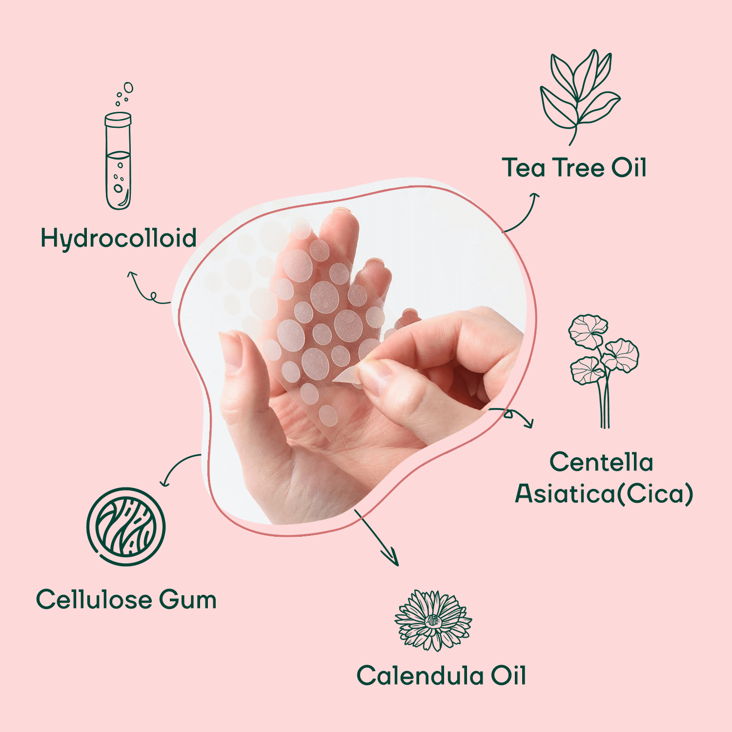 Acne Pimple Patch 72 || Acne Pimple Patch - Unisex 36 For FREE