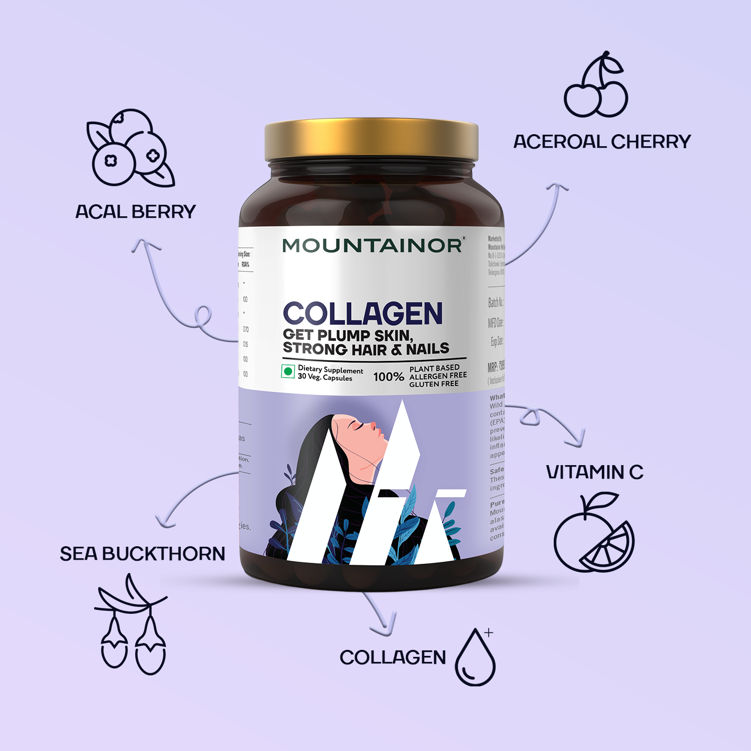 Ultimate Glow: Glowcin & Collagen Combo Pack ( Get FREE Gift)