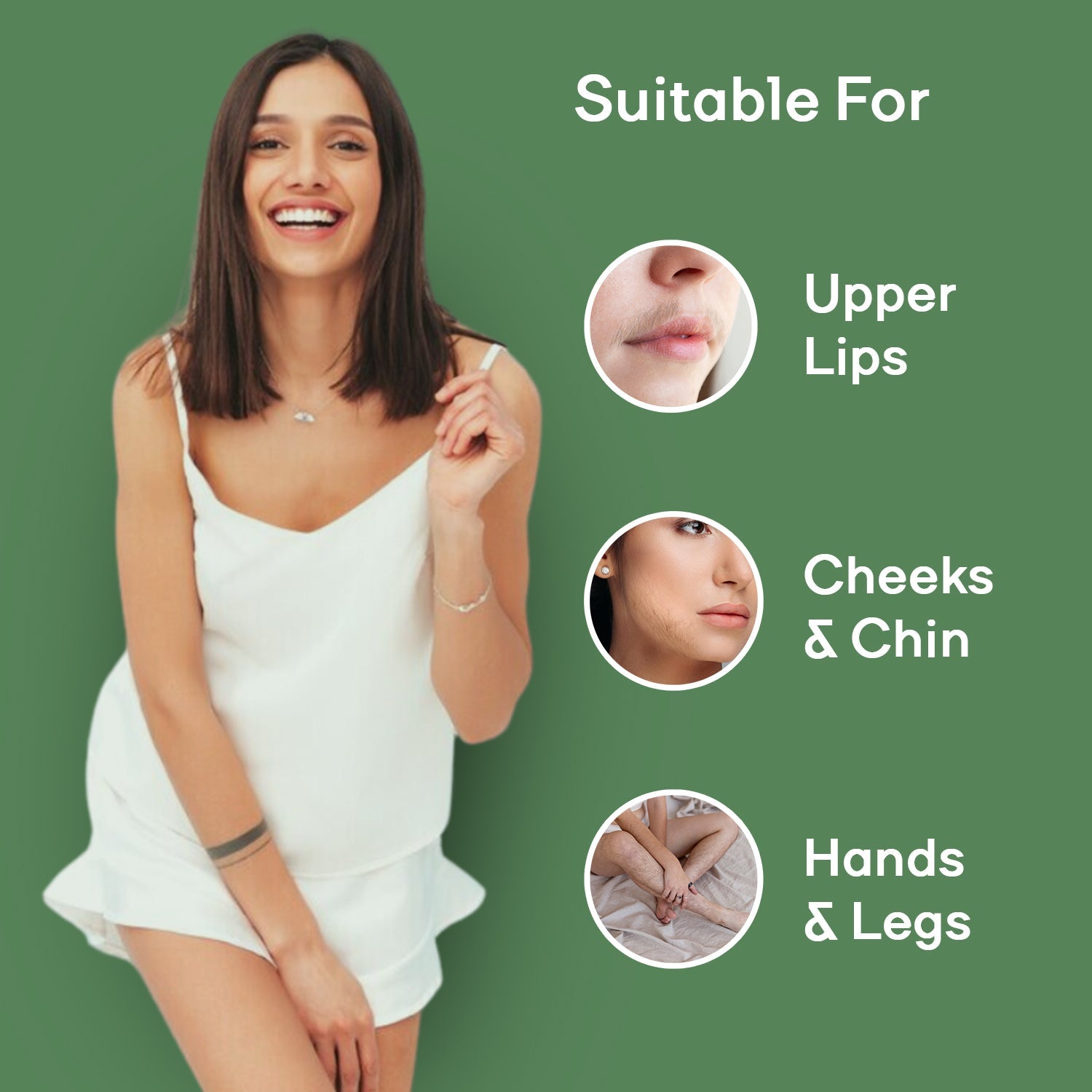 Glutathione Sunscreen Stick + Facial Hair Wax Powder