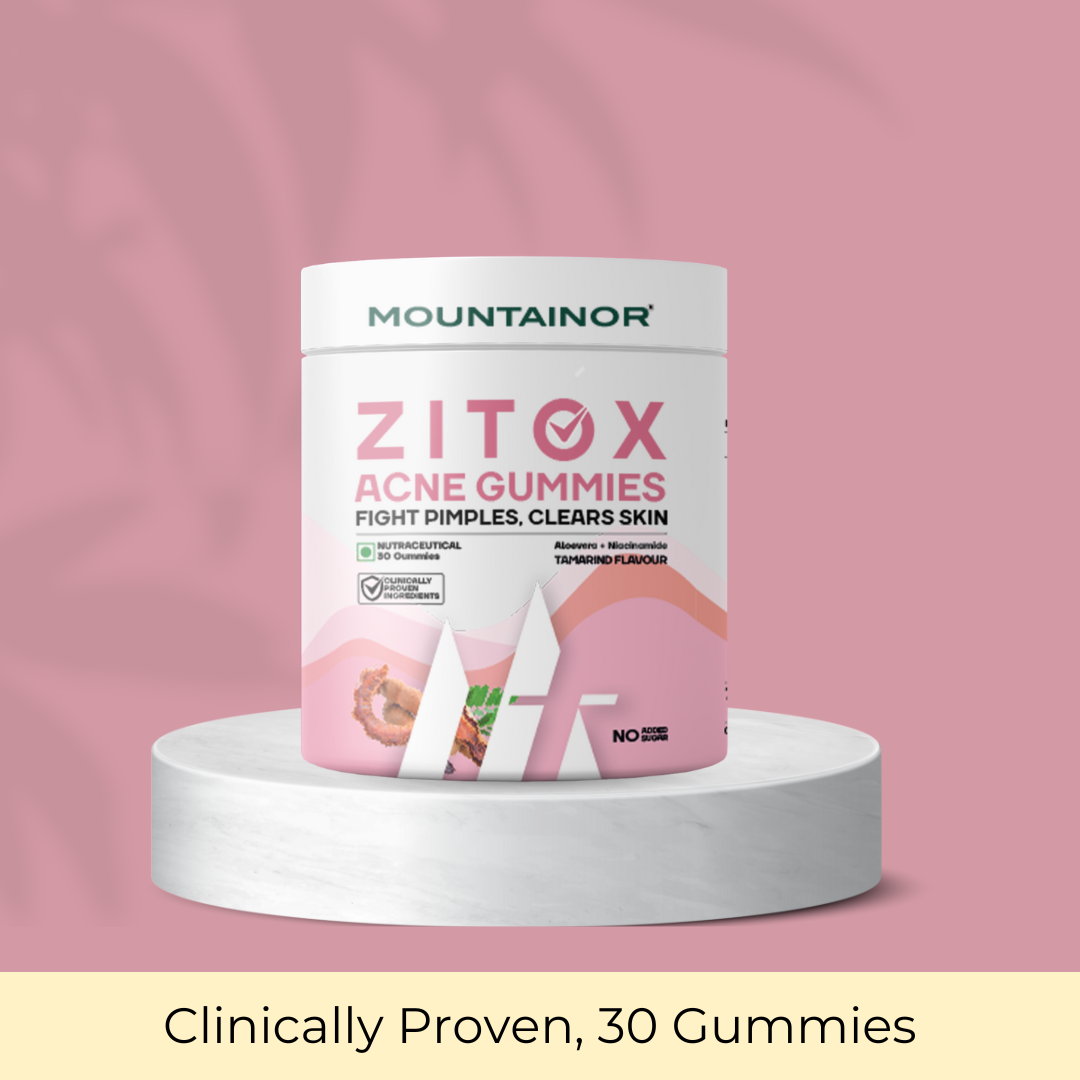 Zitox Acne Gummies (30) – Science-Backed Skin Clarity