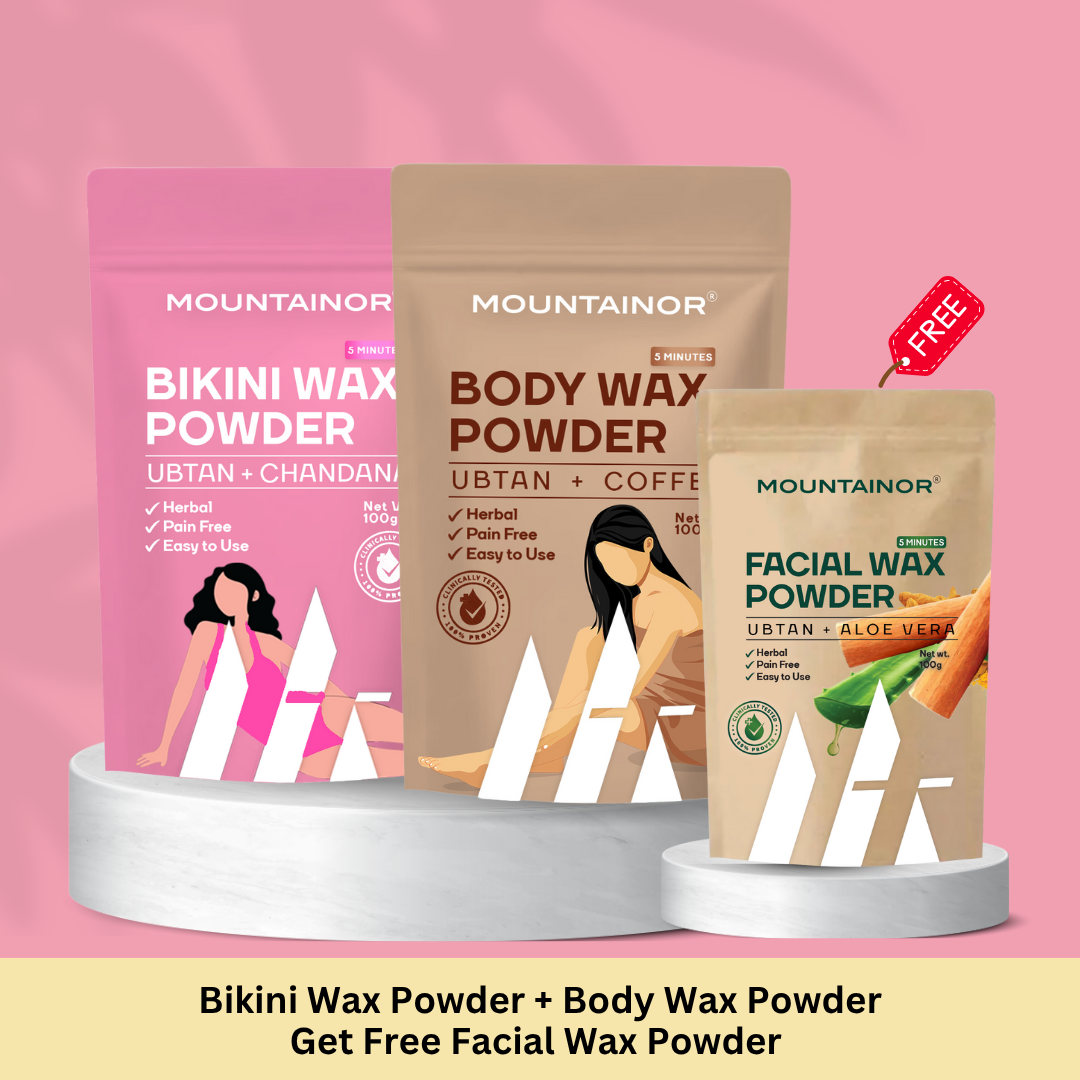 Bikini Wax + Body Wax (Combo) Get Facial wax Free