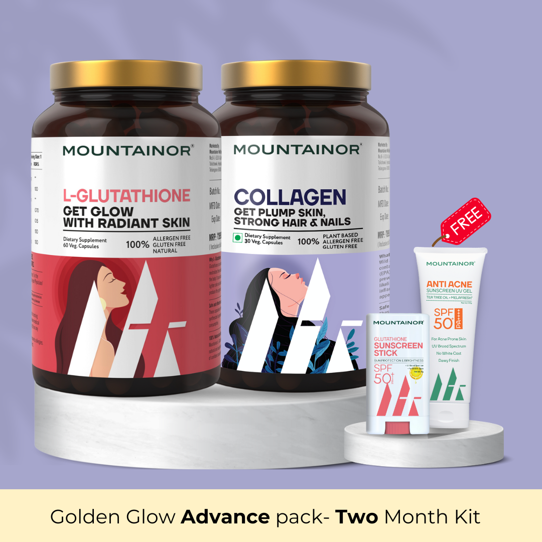 L-Glutathione + Collagen for Skin Brightening, Reduce Pigmentation & Youthfull Skin || Get FREE Gift