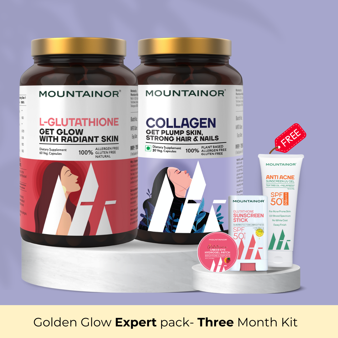 L-Glutathione + Collagen for Skin Brightening, Reduce Pigmentation & Youthfull Skin || Get FREE Gift