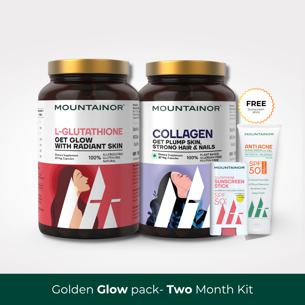 L-Glutathione + Collagen for Skin Brightening, Reduce Pigmentation & Youthfull Skin || Get Free Products