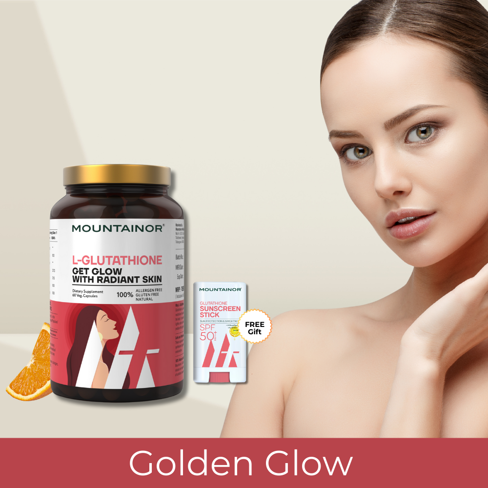 L-Glutathione REDUCED™ Capsules, For Korean Glowing & Radiant Skin || Get FREE Gift