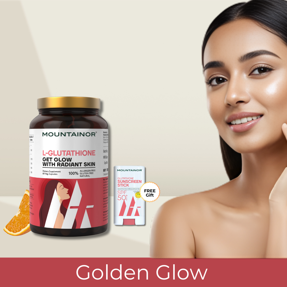 L-Glutathione REDUCED™ Capsules, For Korean Glowing & Radiant Skin || Get FREE Gift