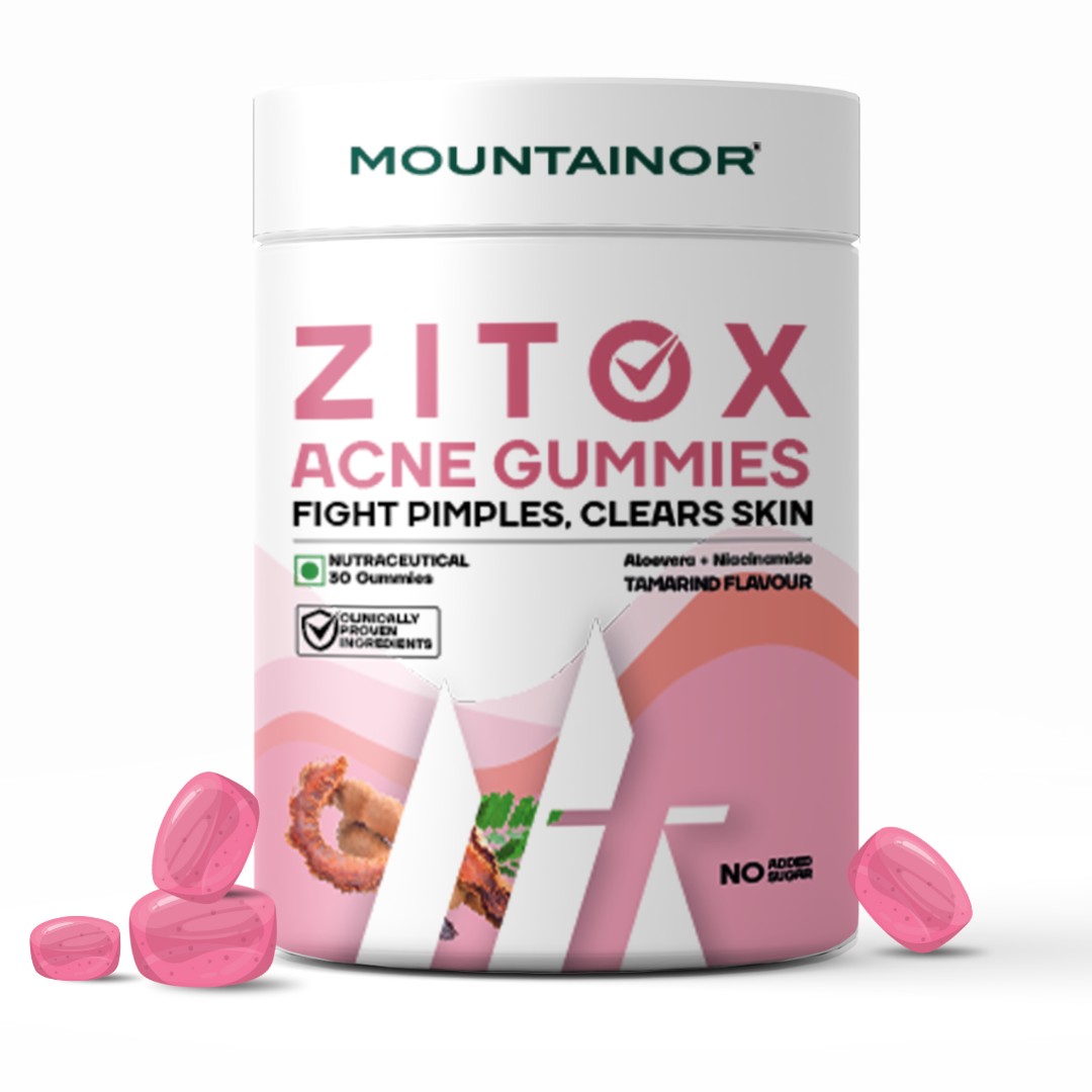 Zitox Acne Gummies (30) – Science-Backed Skin Clarity