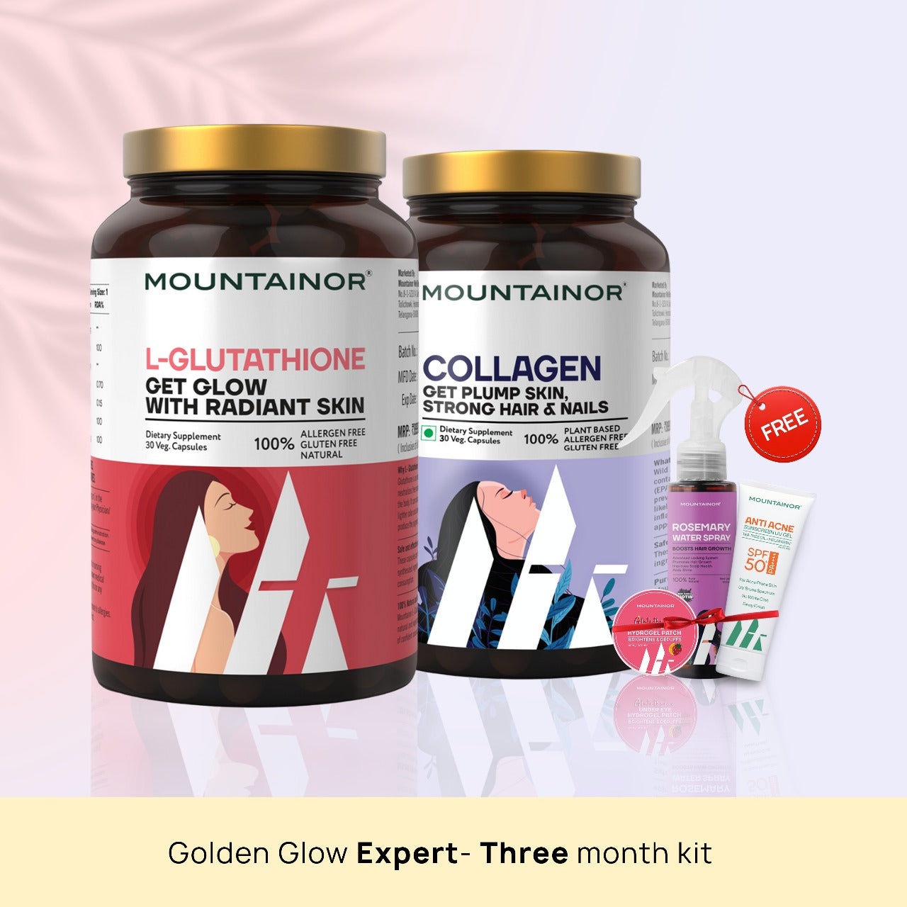 L-Glutathione + Collagen for Skin Brightening, Reduce Pigmentation & Youthfull Skin || Get Free Products