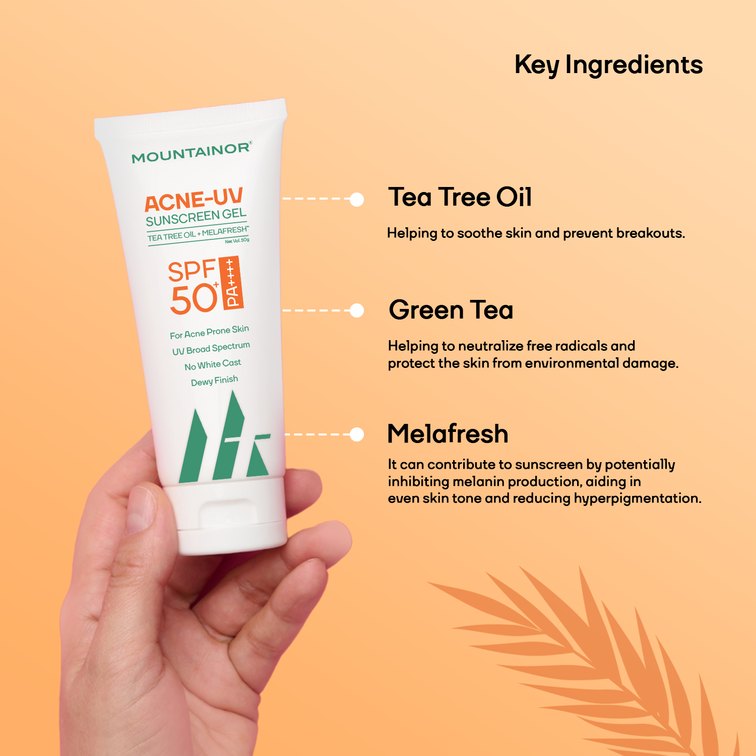 Anti Acne UV Sunscreen Gel | Buy 1 Get 1 Free