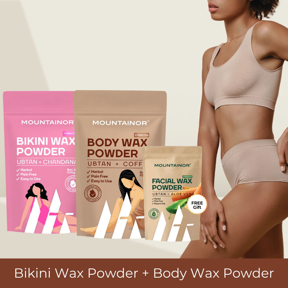 Bikini Wax + Body Wax (Combo) Get Facial wax Free