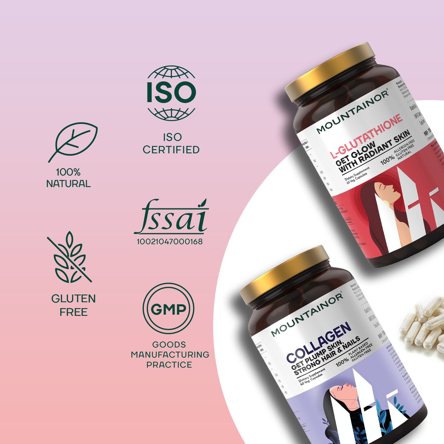 L-Glutathione and Collagen for Skin || Get FREE Product