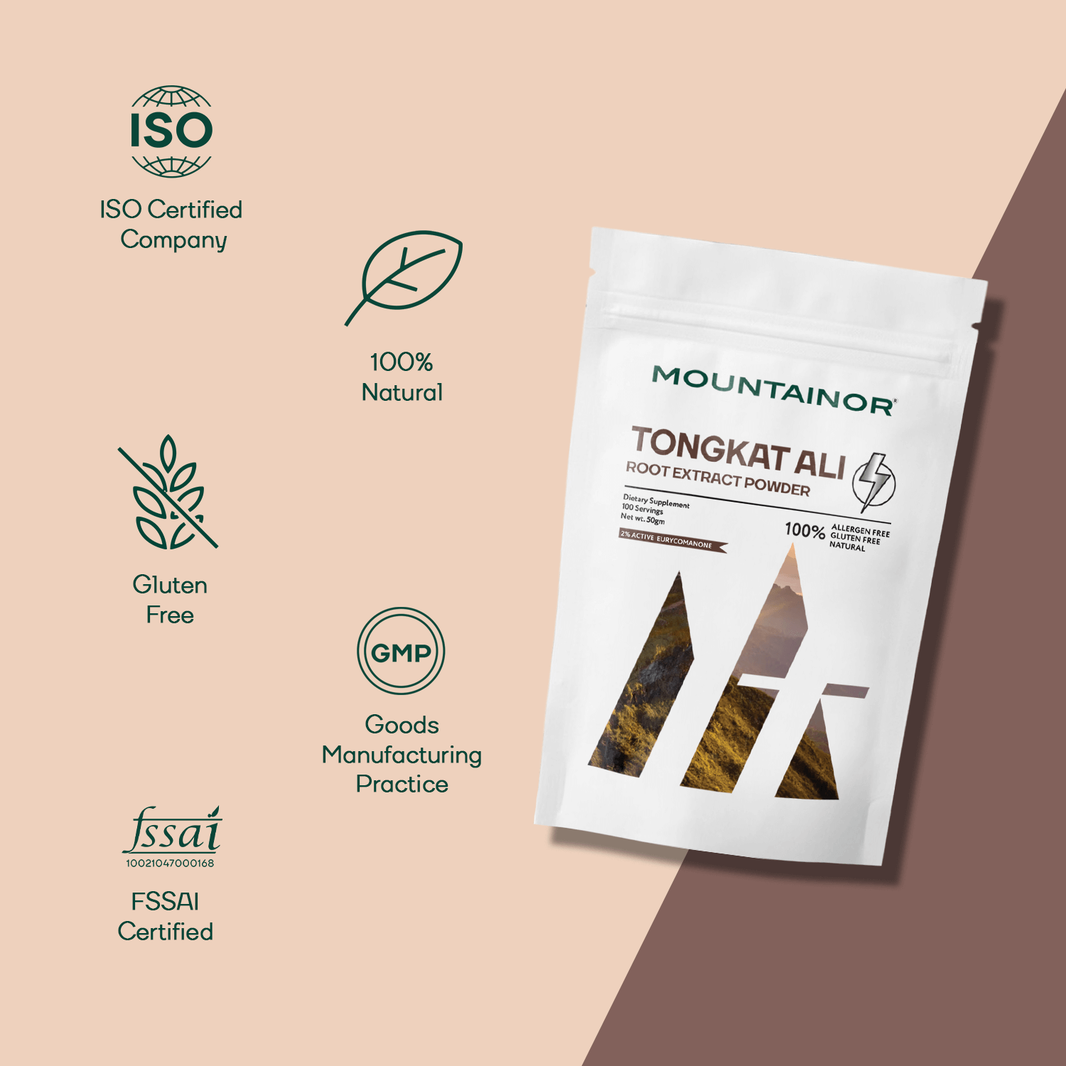 Tongkat Ali Longjack Root⚡(50g) Enhanced Testo Level 🔥