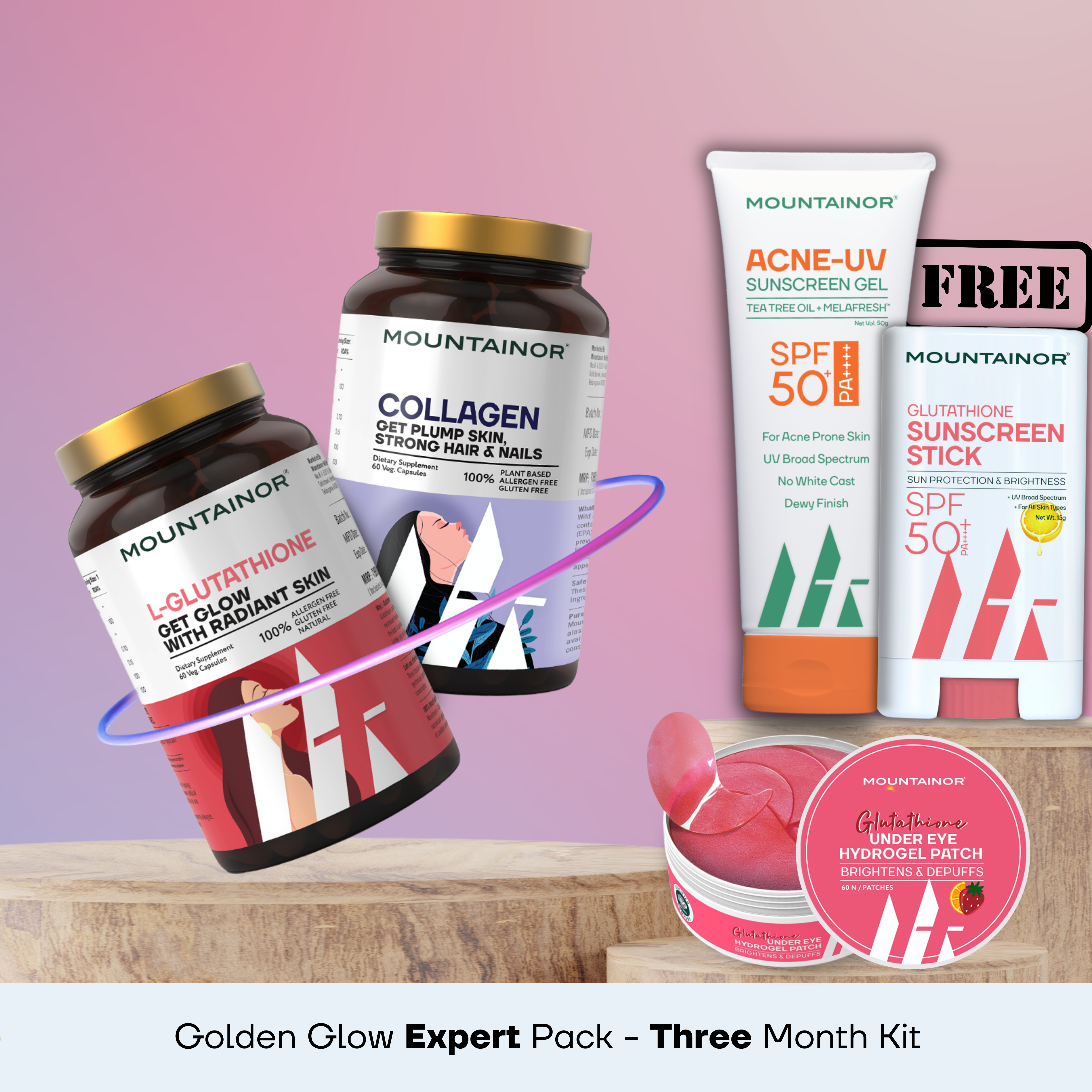 L-Glutathione + Collagen for Skin Brightening, Reduce Pigmentation & Youthfull Skin || Get FREE Gift