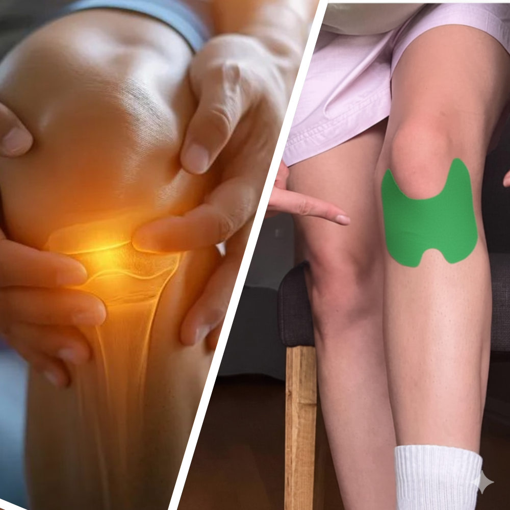 Mountainor Herbal Pain Relief Knee Patch – 20 Patches (Ginger Root, Safflower, Wormwood & Ginseng)