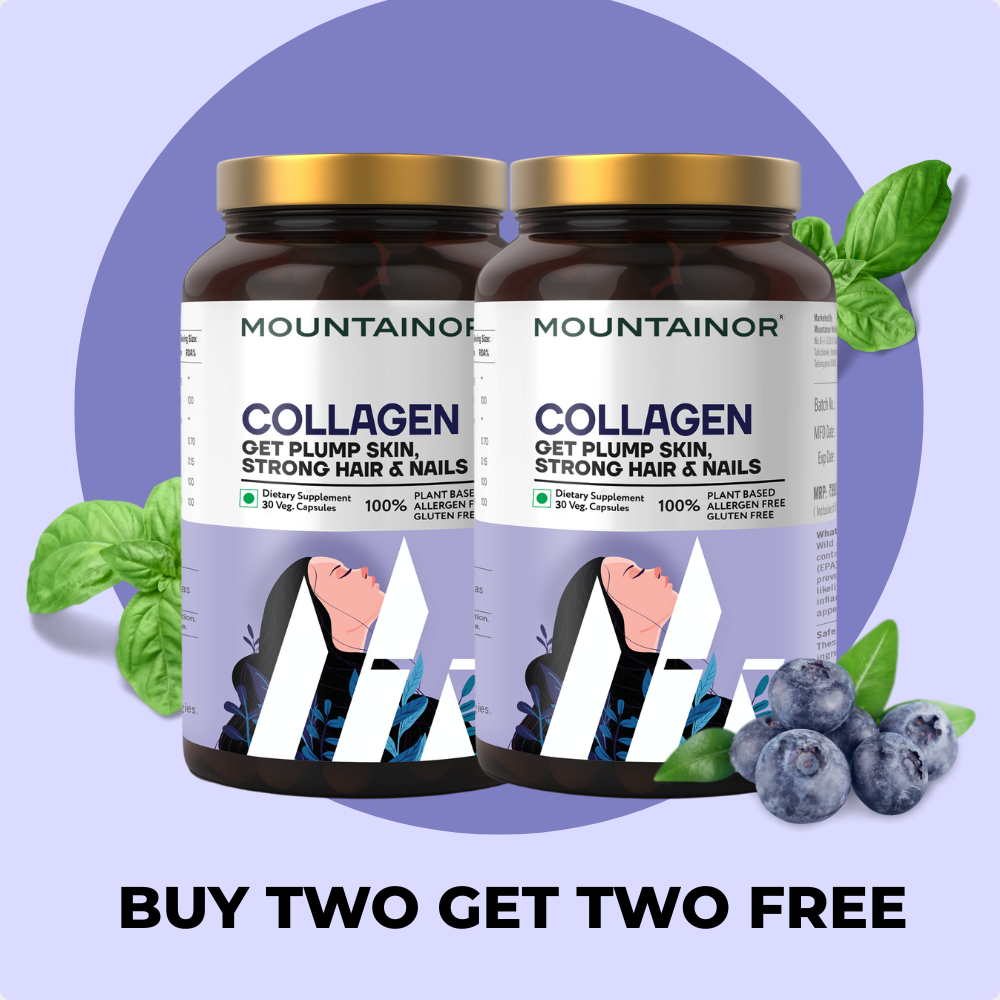 Collagen Capsules for Healthier Skin | Buy 2 Get 2 Free - (120 capsules total)