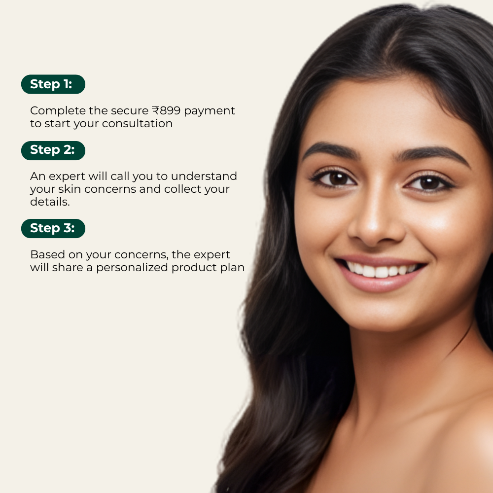 1 on 1 Skin Consultation