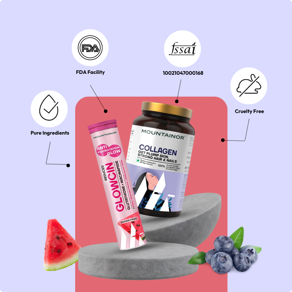 GlowCin + Collagen  Caps For Glowing Skin || Get FREE Gift