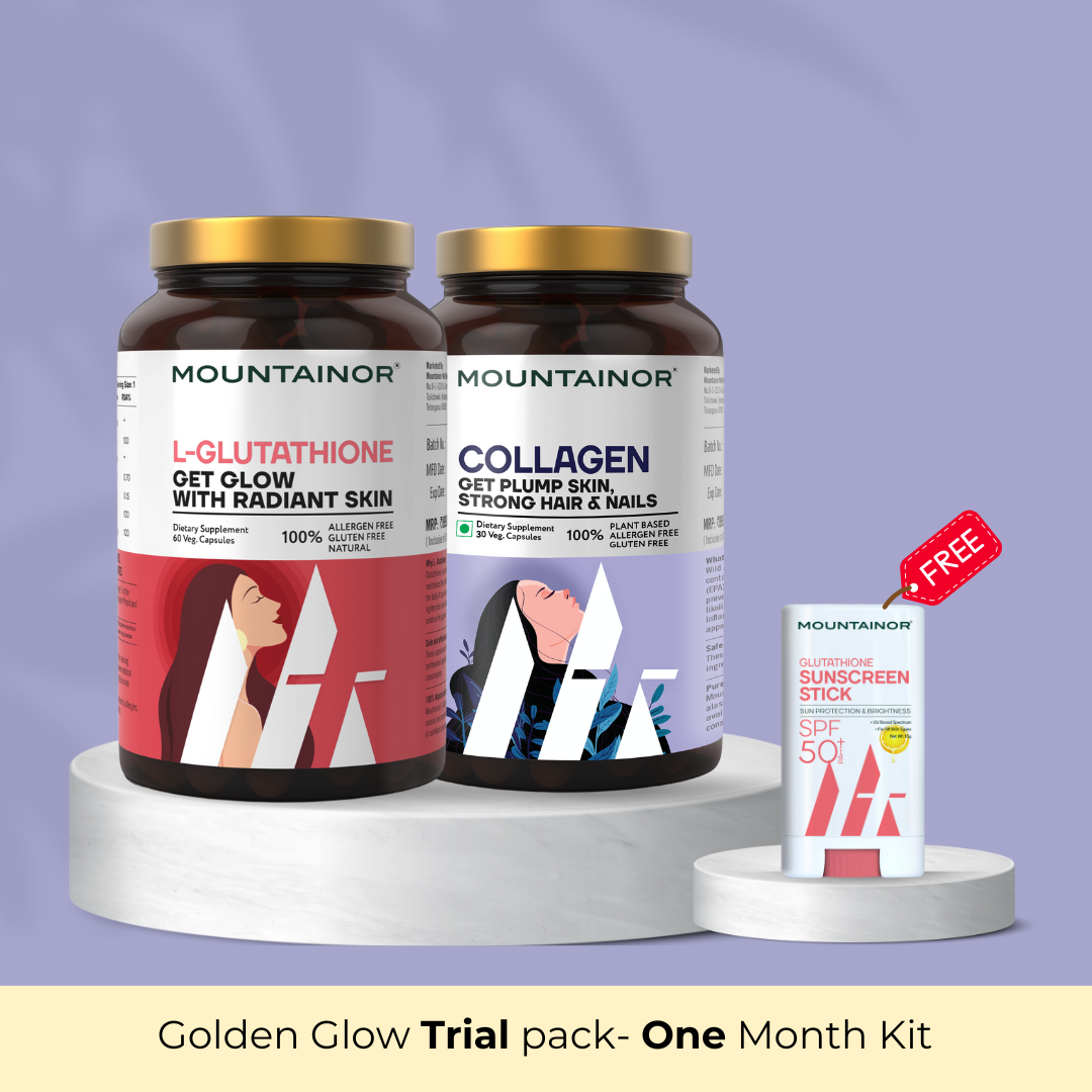 L-Glutathione + Collagen for Skin Brightening, Reduce Pigmentation & Youthfull Skin || Get FREE Gift