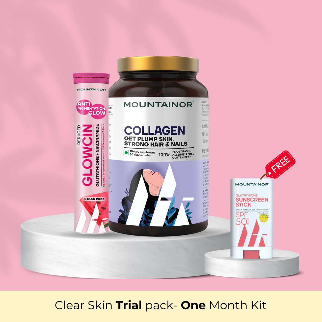 GlowCin + Collagen  Caps For Glowing Skin || Get FREE Gift