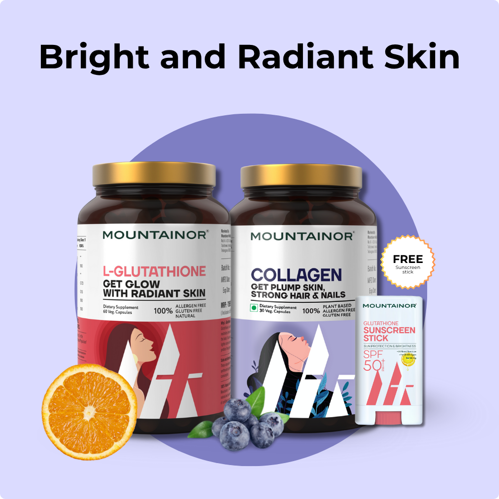 L-Glutathione + Collagen for Skin Brightening, Reduce Pigmentation & Youthfull Skin || Get FREE Gift