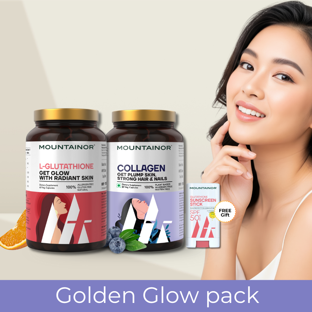 L-Glutathione + Collagen for Skin Brightening, Reduce Pigmentation & Youthfull Skin || Get FREE Gift