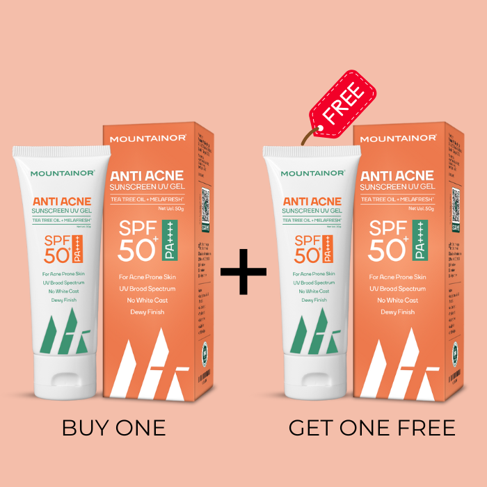 Anti Acne UV Sunscreen Gel | Buy 1 Get 1 Free