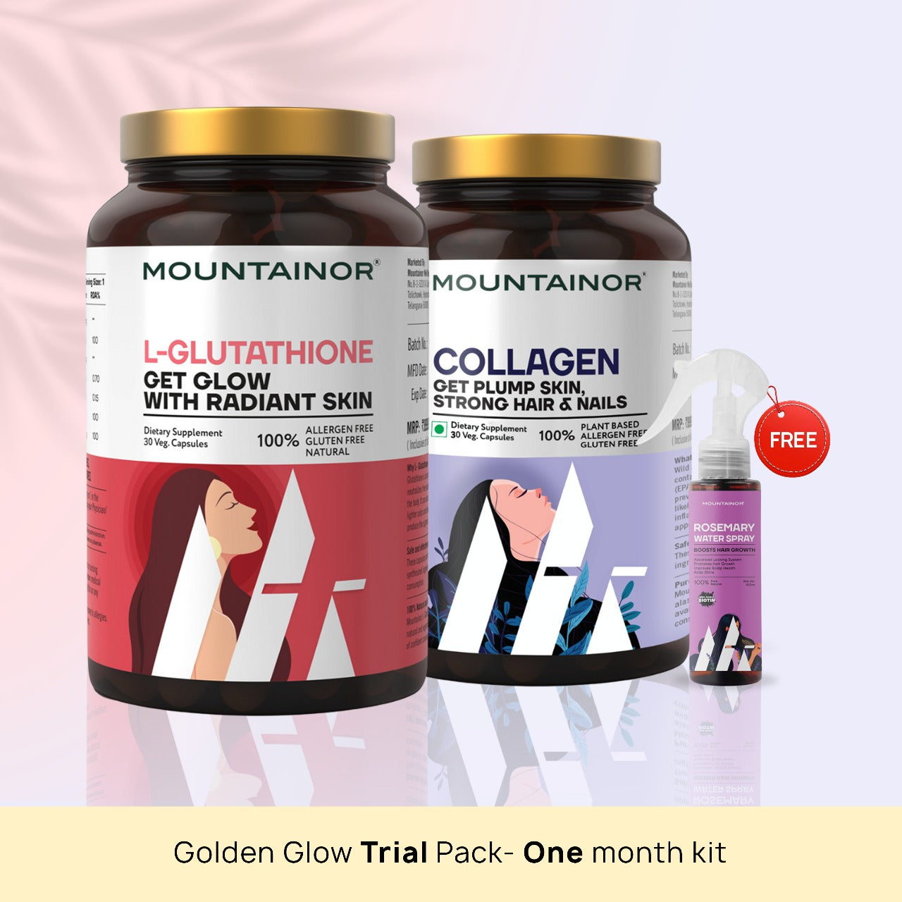 L-Glutathione + Collagen for Skin Brightening, Reduce Pigmentation & Youthfull Skin || Get Free Products