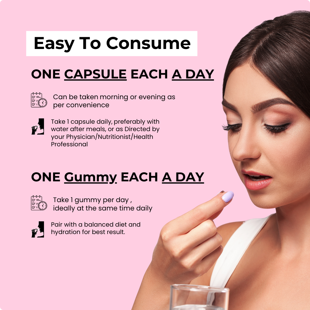 Glow & Clear Skin Combo – L-Glutathione (60 caps) + Zitox Acne Gummies (30 gummies) - Combo Pack